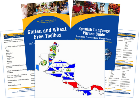 GlutenFree Passport Gluten Free Travel Paks Central America Gluten Free Travel Kit