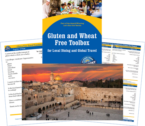 GlutenFree Passport Gluten Free Travel Paks Israel Gluten Free Travel Bundle