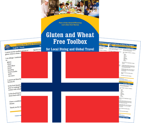 GlutenFree Passport Gluten Free Travel Paks Norway Gluten Free Travel Kit