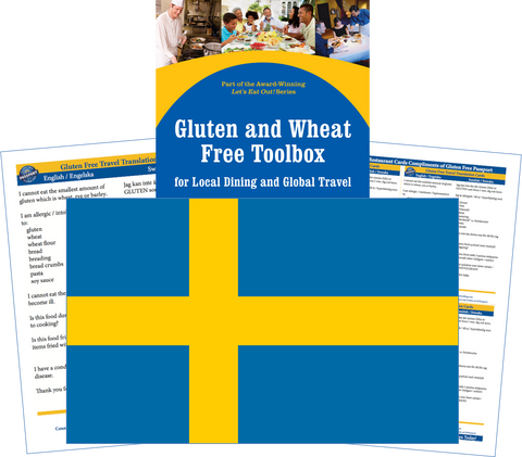 GlutenFree Passport Gluten Free Travel Paks Sweden Gluten Free Travel Kit