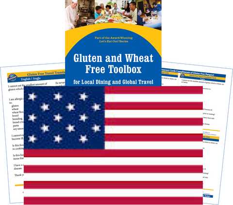 GlutenFree Passport Gluten Free Travel Paks USA Gluten Free Travel Kit
