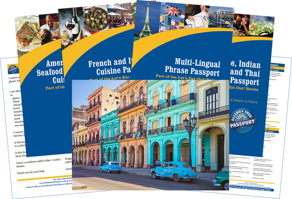 GlutenFree Passport Travel Paks (Paper) Cuba Gluten Free Travel Bundle (PAPER)