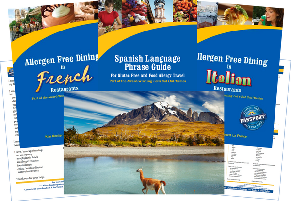 GlutenFree Passport Allergy Free Travel Paks Chile Food Allergy Travel Bundle