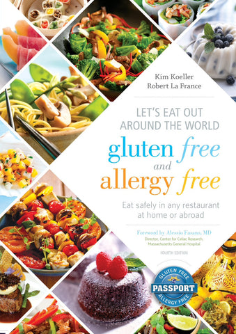 GlutenFree Passport GF AF Paperback Books Let's Eat Out Around the World (PAPERBACK BOOK)