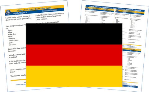 GlutenFree Passport Gluten Free Cards German / English Gluten Free Cards