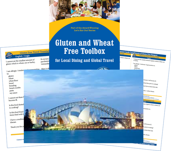 GlutenFree Passport Gluten Free Travel Paks Australia Gluten Free Travel Bundle