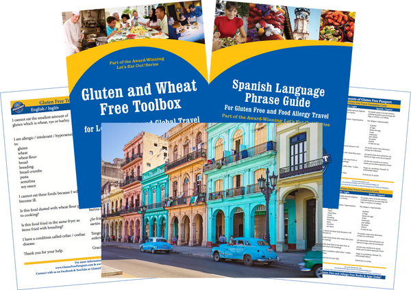 GlutenFree Passport Gluten Free Travel Paks Cuba Gluten Free Travel Bundle