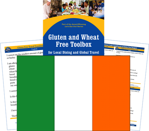 GlutenFree Passport Gluten Free Travel Paks Ireland Gluten Free Travel Kit