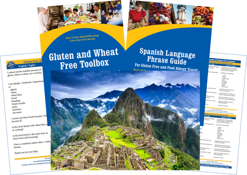 GlutenFree Passport Gluten Free Travel Paks Peru Gluten Free Travel Bundle
