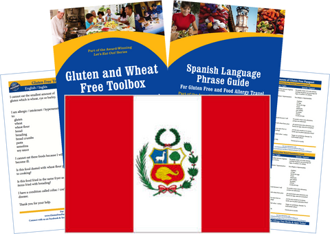GlutenFree Passport Gluten Free Travel Paks Peru Gluten Free Travel Kit