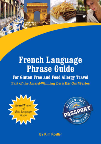 GlutenFree Passport Language Phrase Guides French / English Phrase Translation Ebook