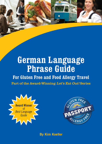 GlutenFree Passport Language Phrase Guides German / English Phrase Translation Ebook