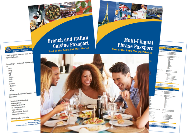 GlutenFree Passport Travel Paks (Paper) Austria Food Allergy Travel Bundle (PAPER)
