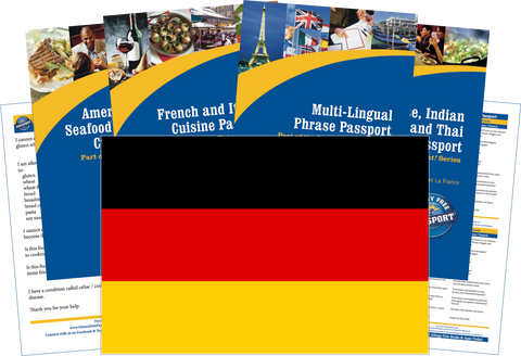 GlutenFree Passport Travel Paks (Paper) Germany Gluten Free Travel Kit (PAPER)