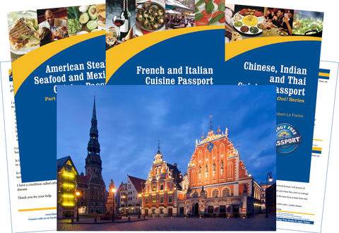 GlutenFree Passport Travel Paks (Paper) Latvia Gluten Free Travel Bundle (PAPER)