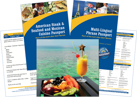 GlutenFree Passport Travel Paks (Paper) Mexico Gluten Free Travel Bundle (PAPER)