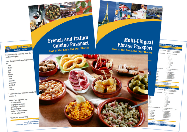 GlutenFree Passport Travel Paks (Paper) Spain Food Allergy Travel Bundle (PAPER)