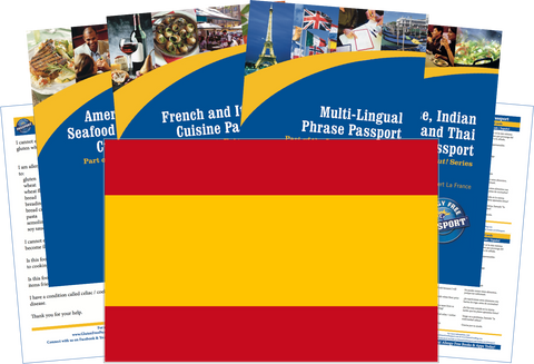 GlutenFree Passport Travel Paks (Paper) Spain Gluten Free Travel Kit (PAPER)