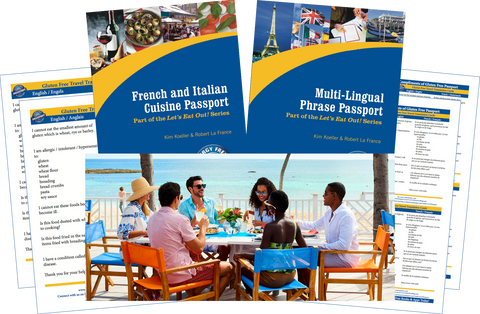 GlutenFree Passport Travel Paks (Paper) St. Martin Gluten Free Travel Bundle (PAPER)