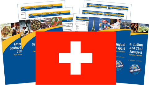 GlutenFree Passport Travel Paks (Paper) Switzerland Gluten Free Travel Kit (PAPER)
